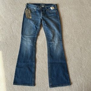 Tuesday silver jeans